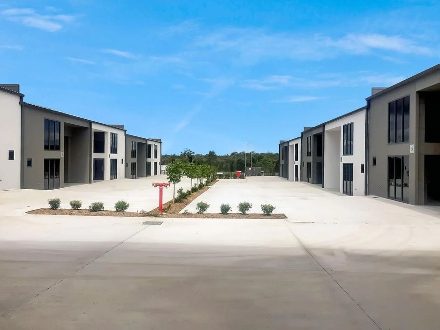 Primex Business Hub central driveway, Bells Creek
